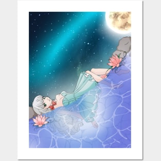 Under the starry sky Posters and Art